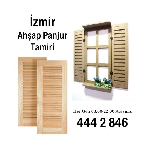 İzmir Ahşap Panjur Tamiri 444 2 846